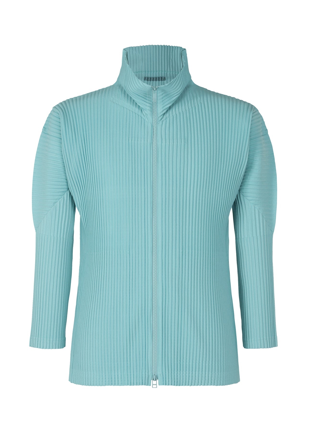 COLOR PLEATS ZIPUP JACKET - 1