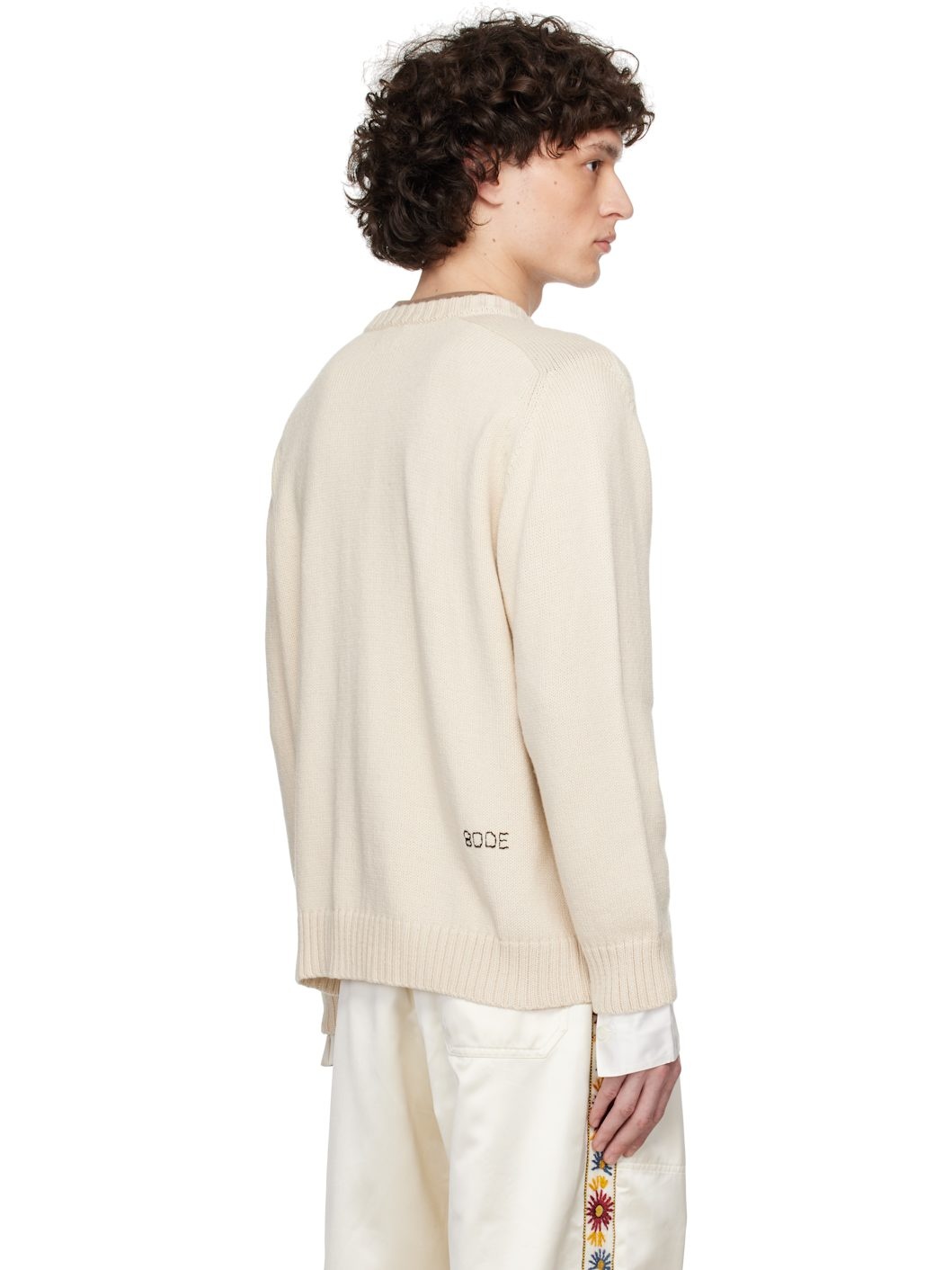 Off-White Meringue Cardigan - 3