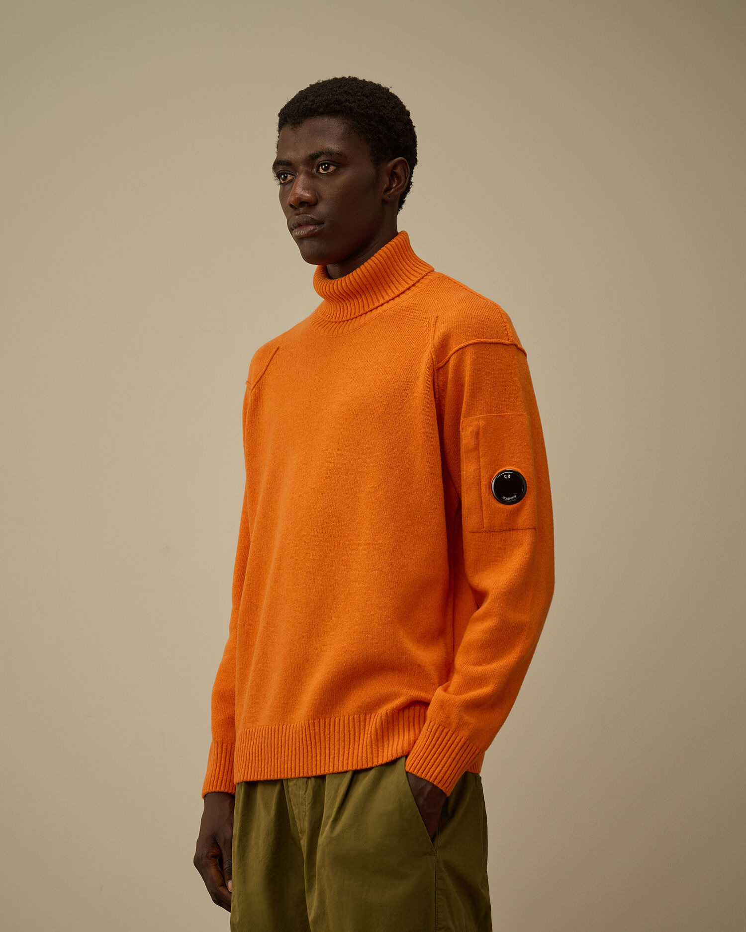 Lambswool GRS Turtleneck Sweater - 3
