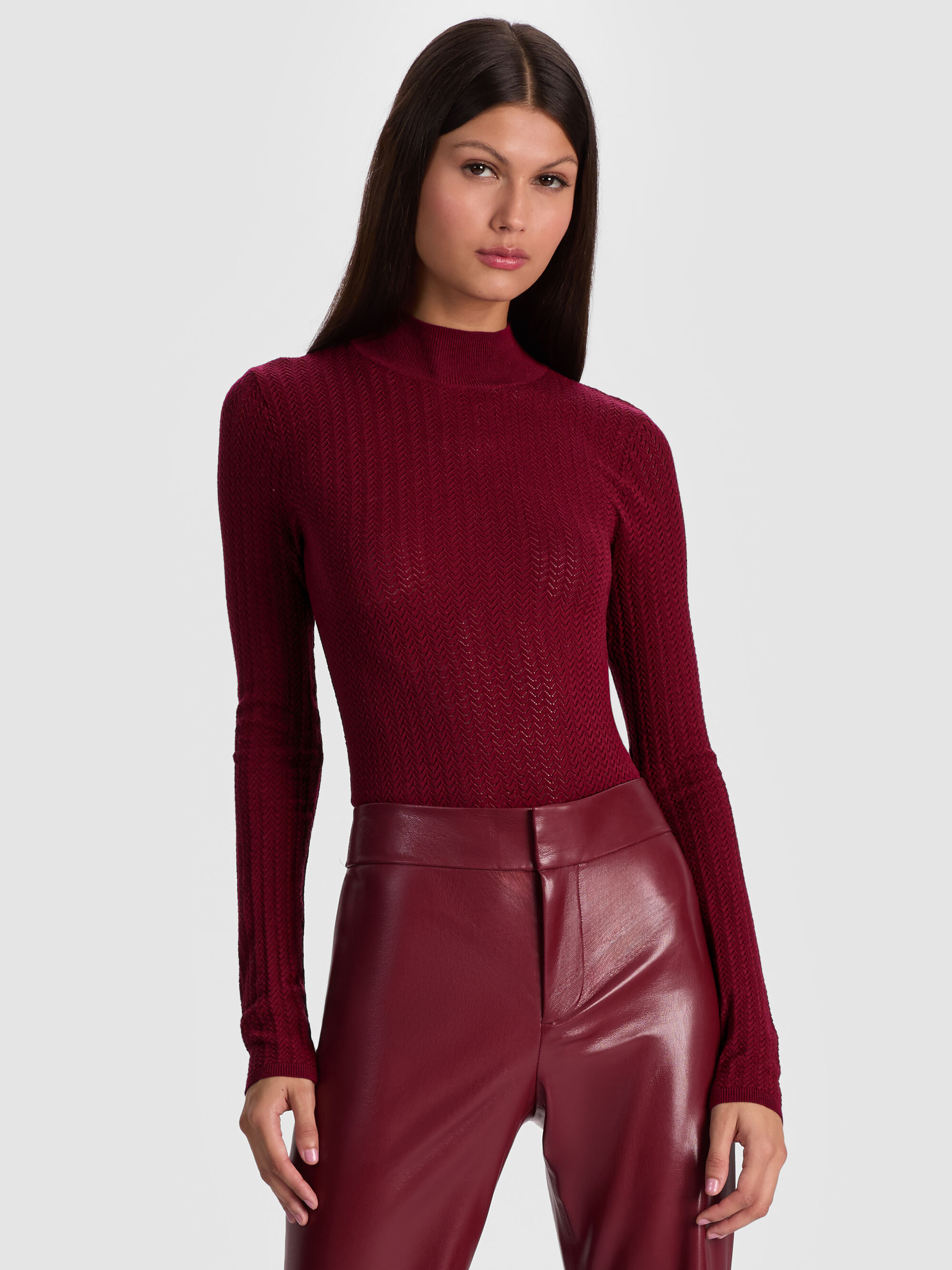LANIE POINTELLE PULLOVER - 2