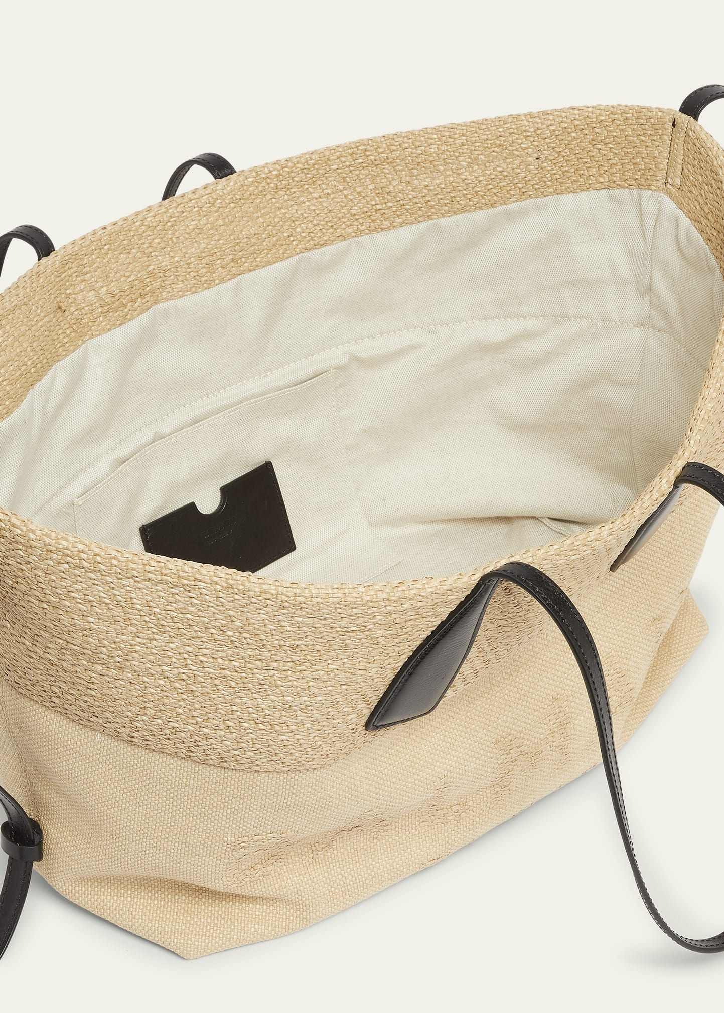 Track Tote Bag in Jacquard and Calfskin - 4