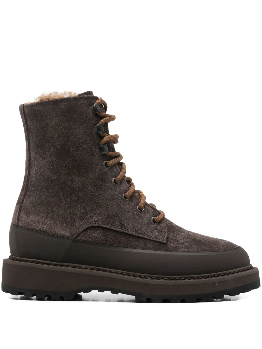35mm Dolomite lace-up shearling boots - 1