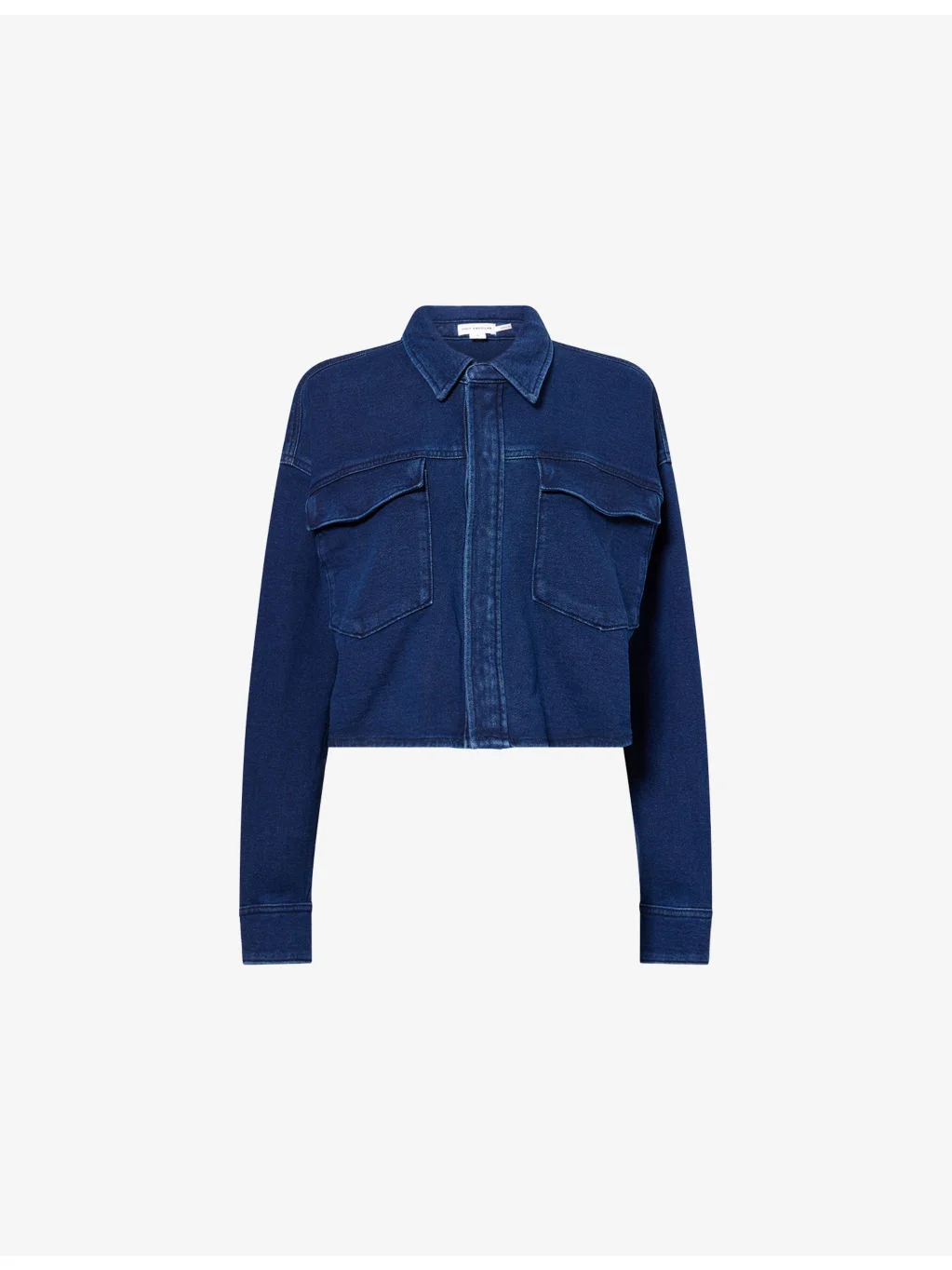 Jeanius Cropped Denim Jacket - 1