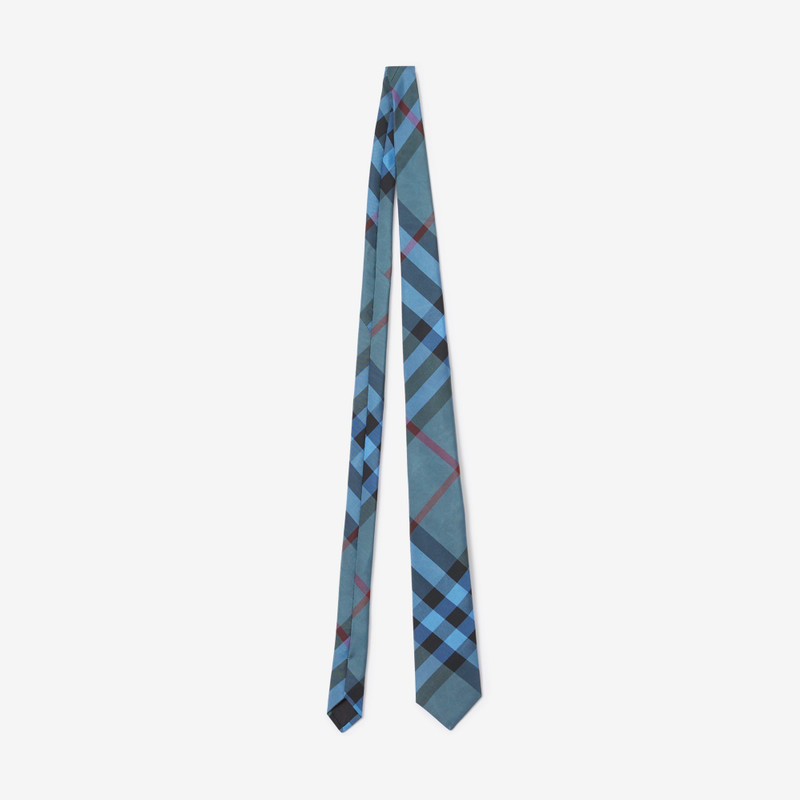 Check Silk Tie 1