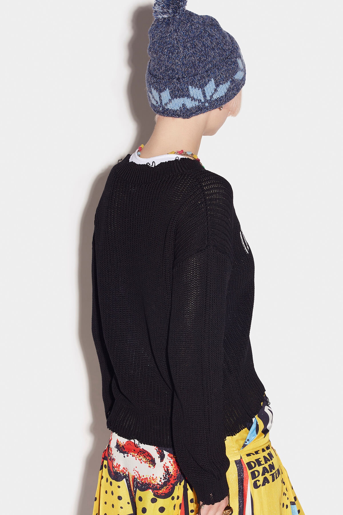 DISTRESSED PULLOVER - 2