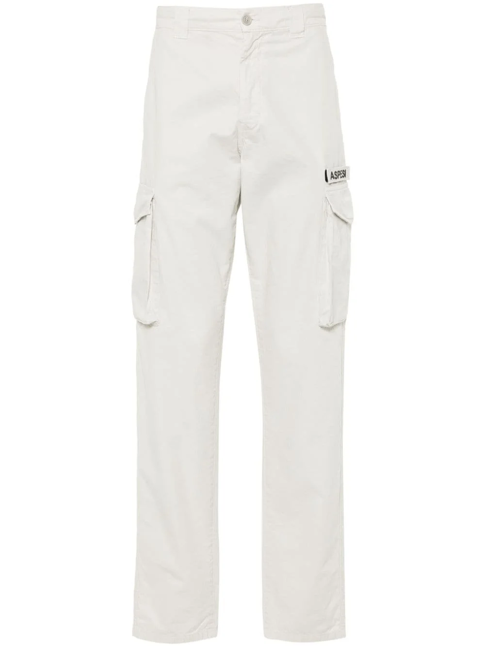 logo-appliqué cargo pants - 1