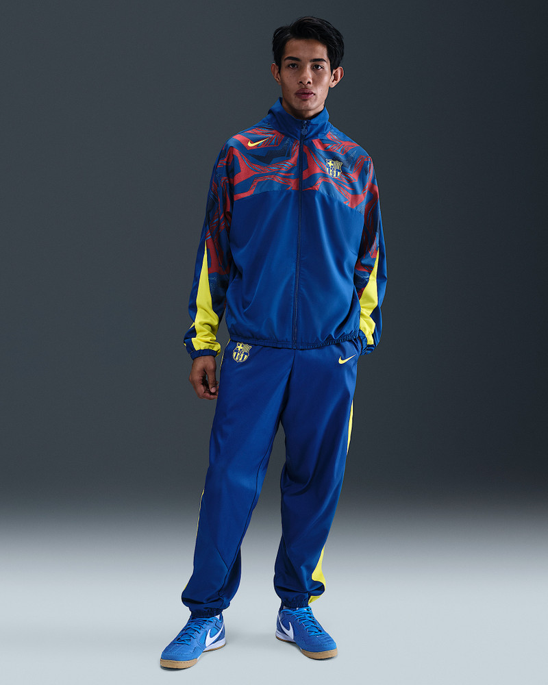 FC Barcelona Starting 5 Fourth Men's Nike Soccer Woven Pants 1