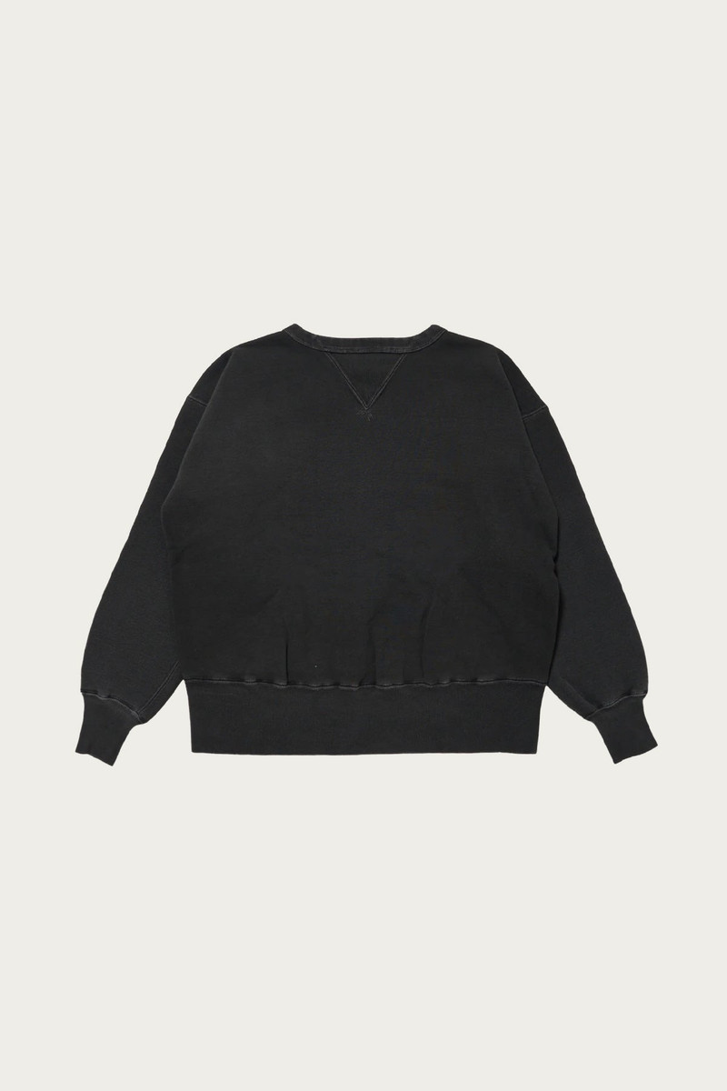 TAIGA TAKAHASHI Lot. 603 Sweatshirt - Sumi Dyed Black outlook