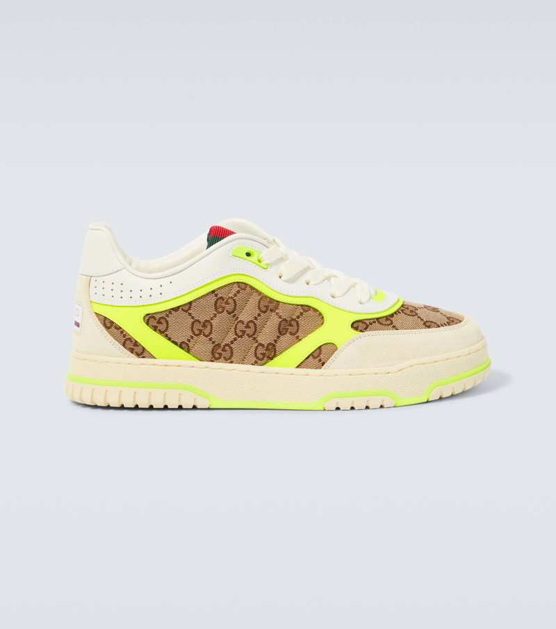 Re-Web GG-canvas sneakers - 1