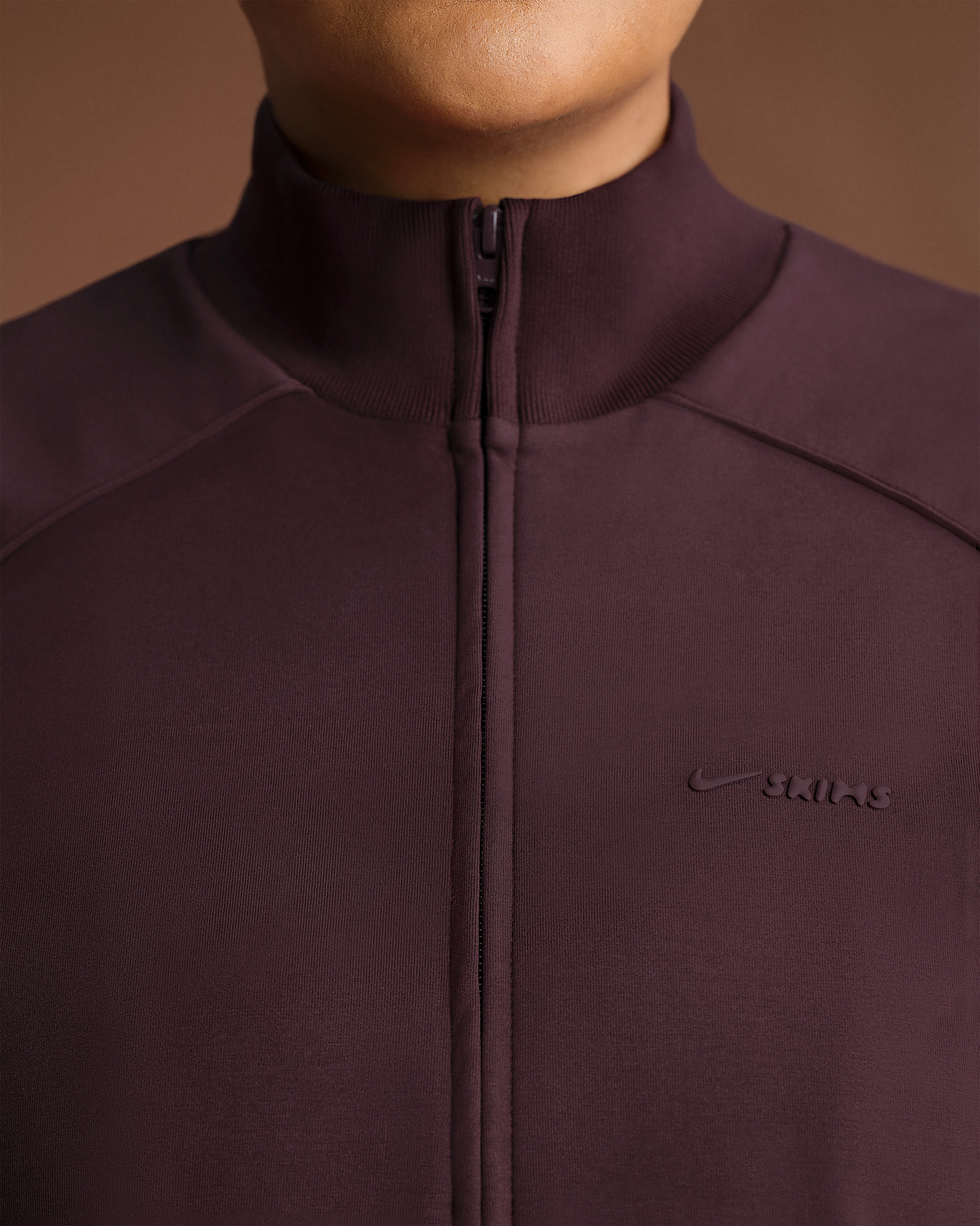 NikeSKIMS Matte Tricot Women's Oversized Full-Zip Track Jacket - 10