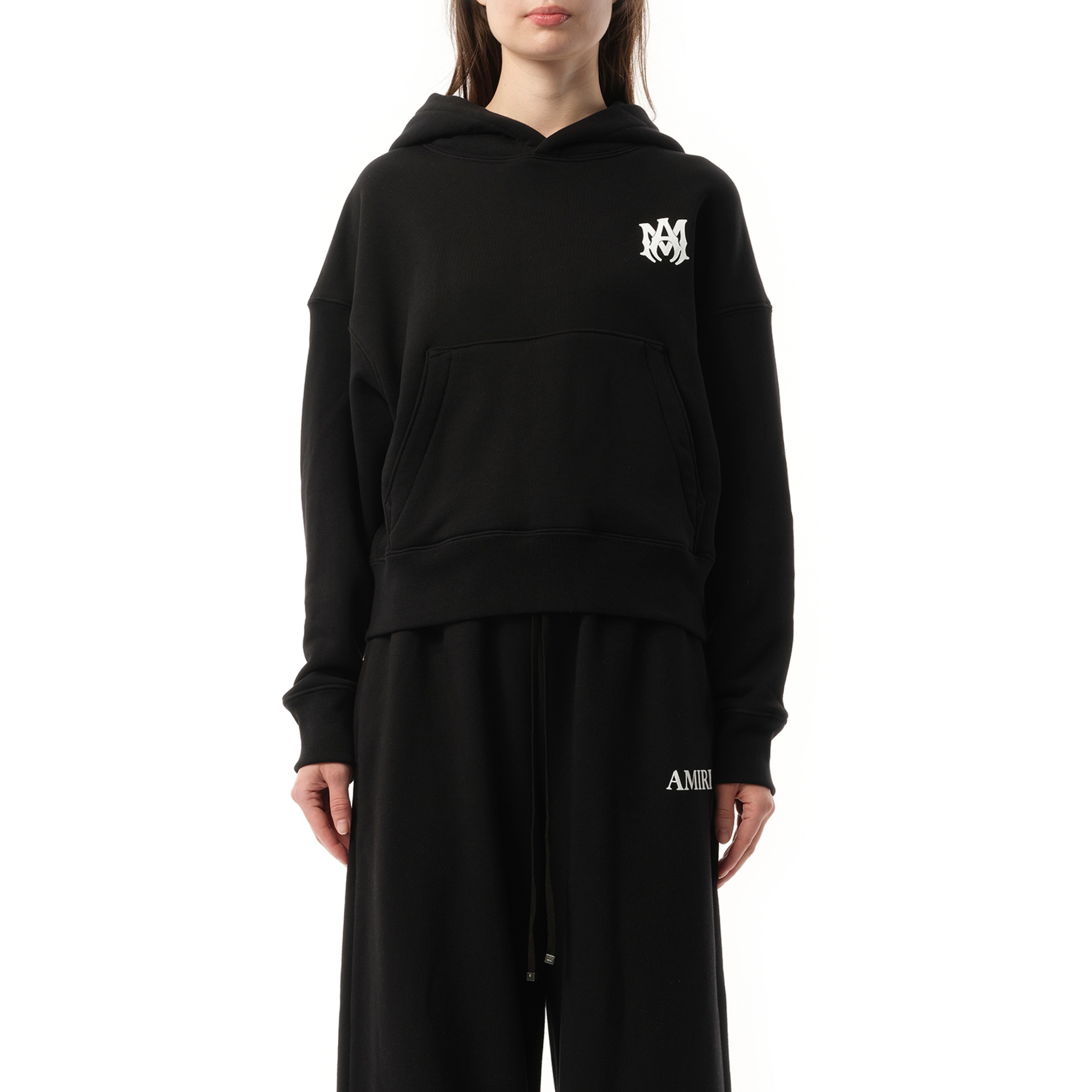 MA Core Logo Hoodie in Black - 1