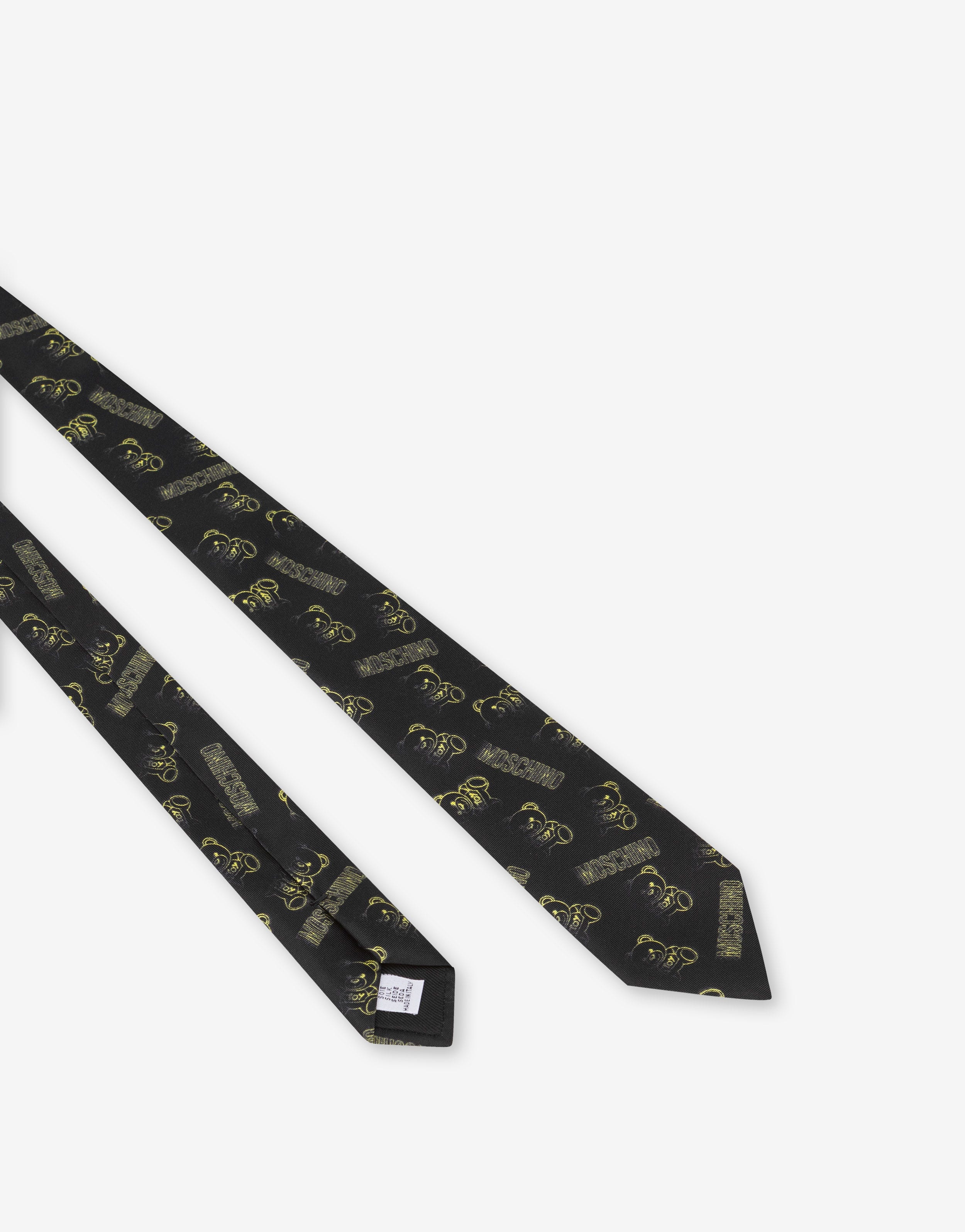 SHADED TEDDY BEAR TIE - 4