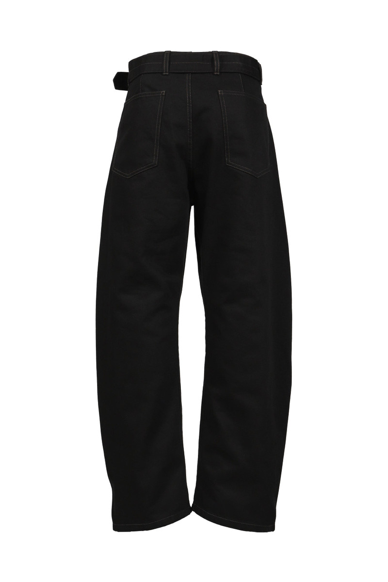 Lemaire TWISTED BELTED PANTS / BLK outlook
