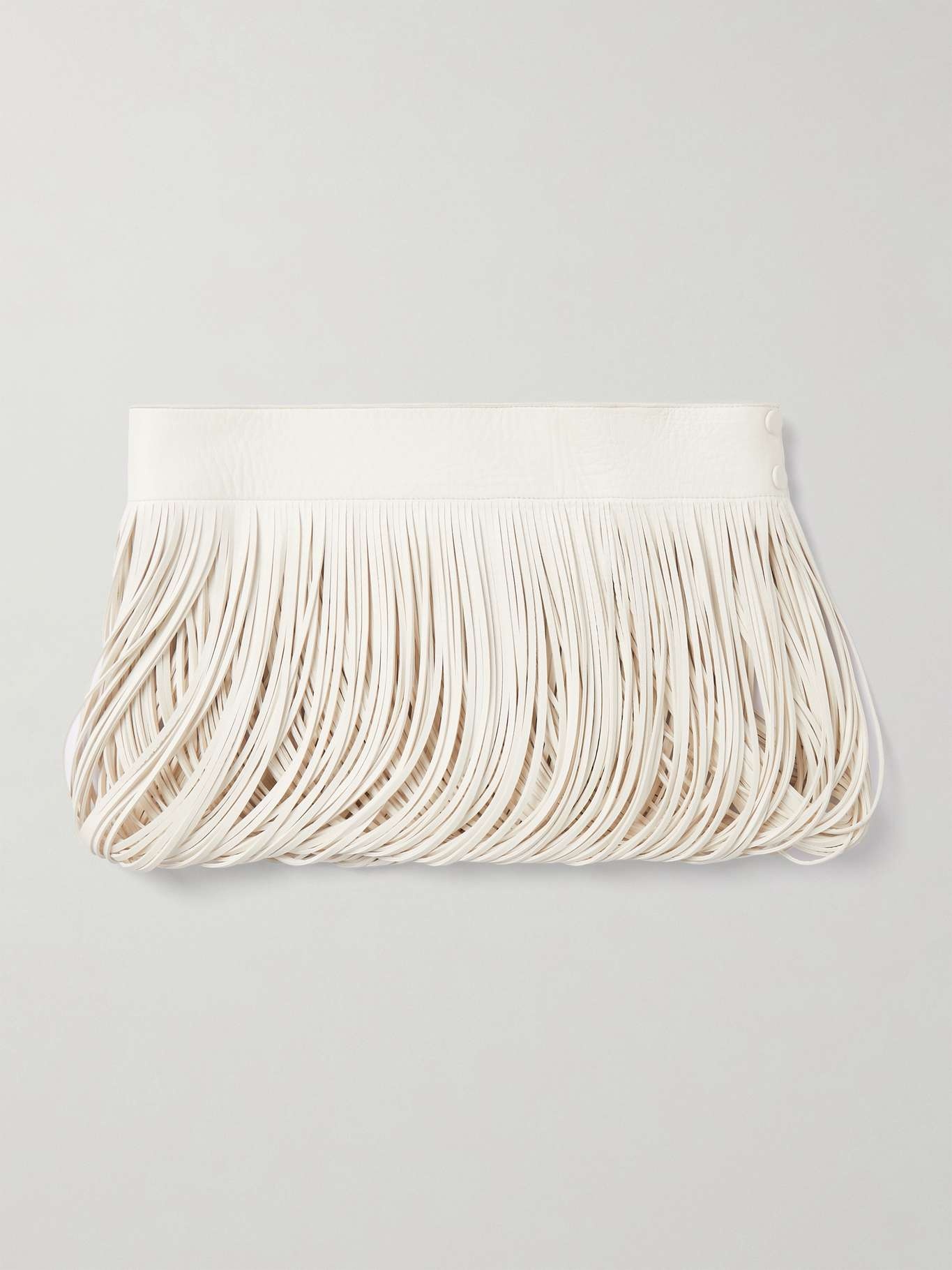 Fringed leather belt - 1