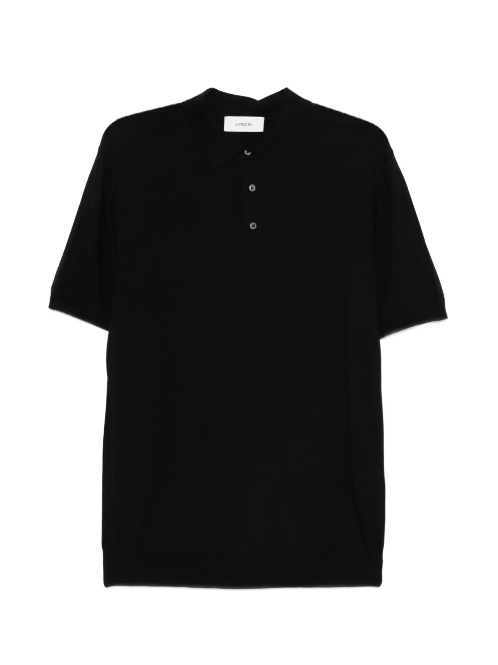 buttoned polo shirt - 1