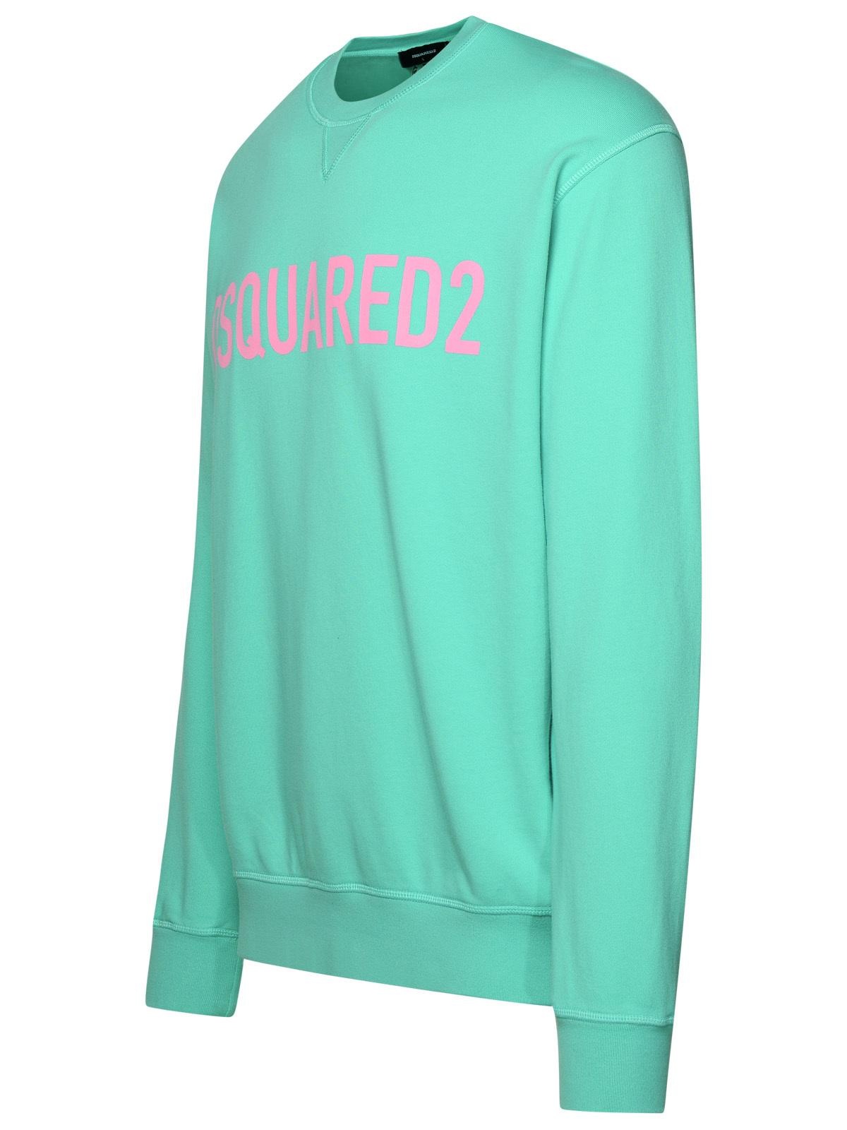 Dsquared2 Mint Cotton Sweatshirt - 2