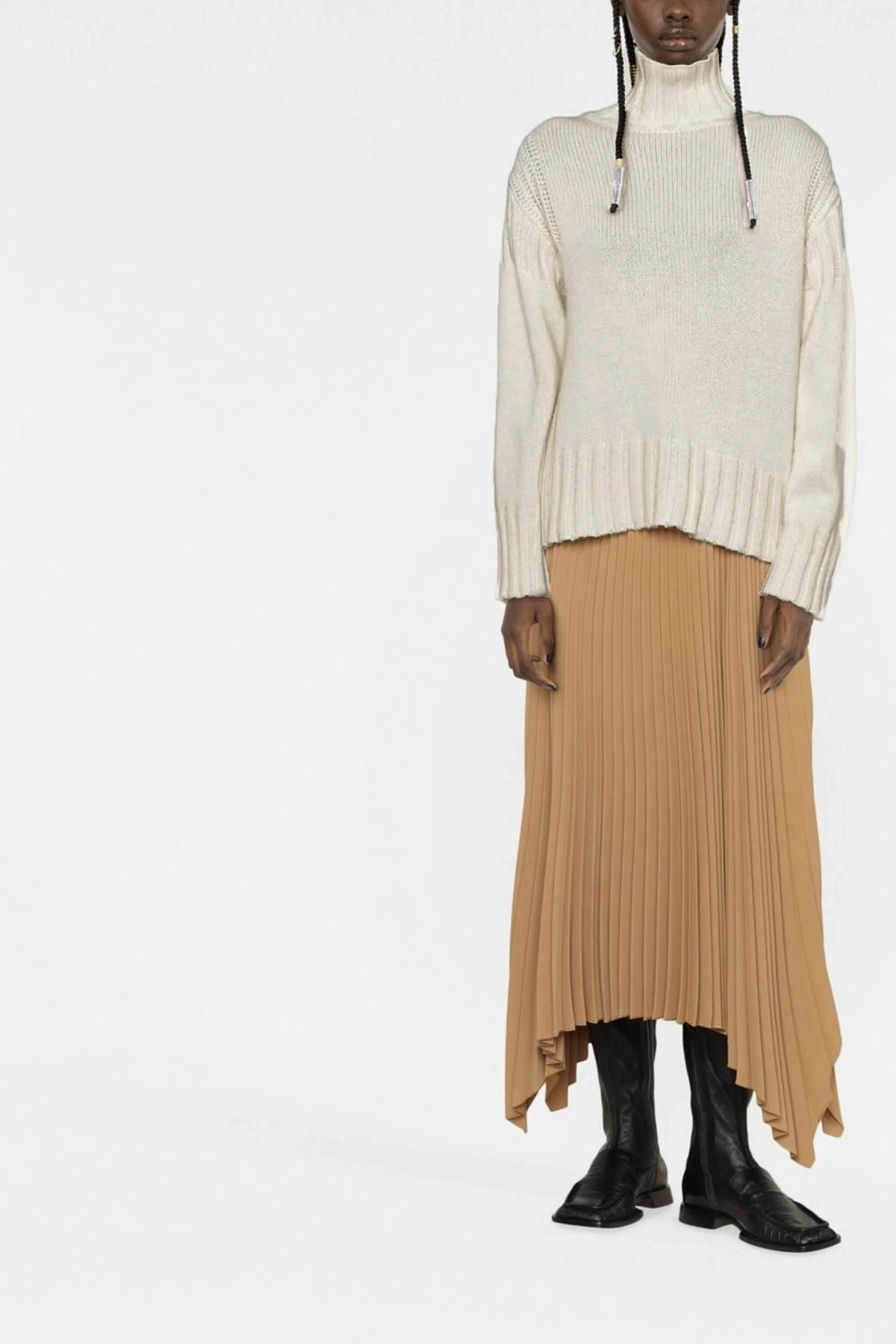 Ribbed detail sweater - 2
