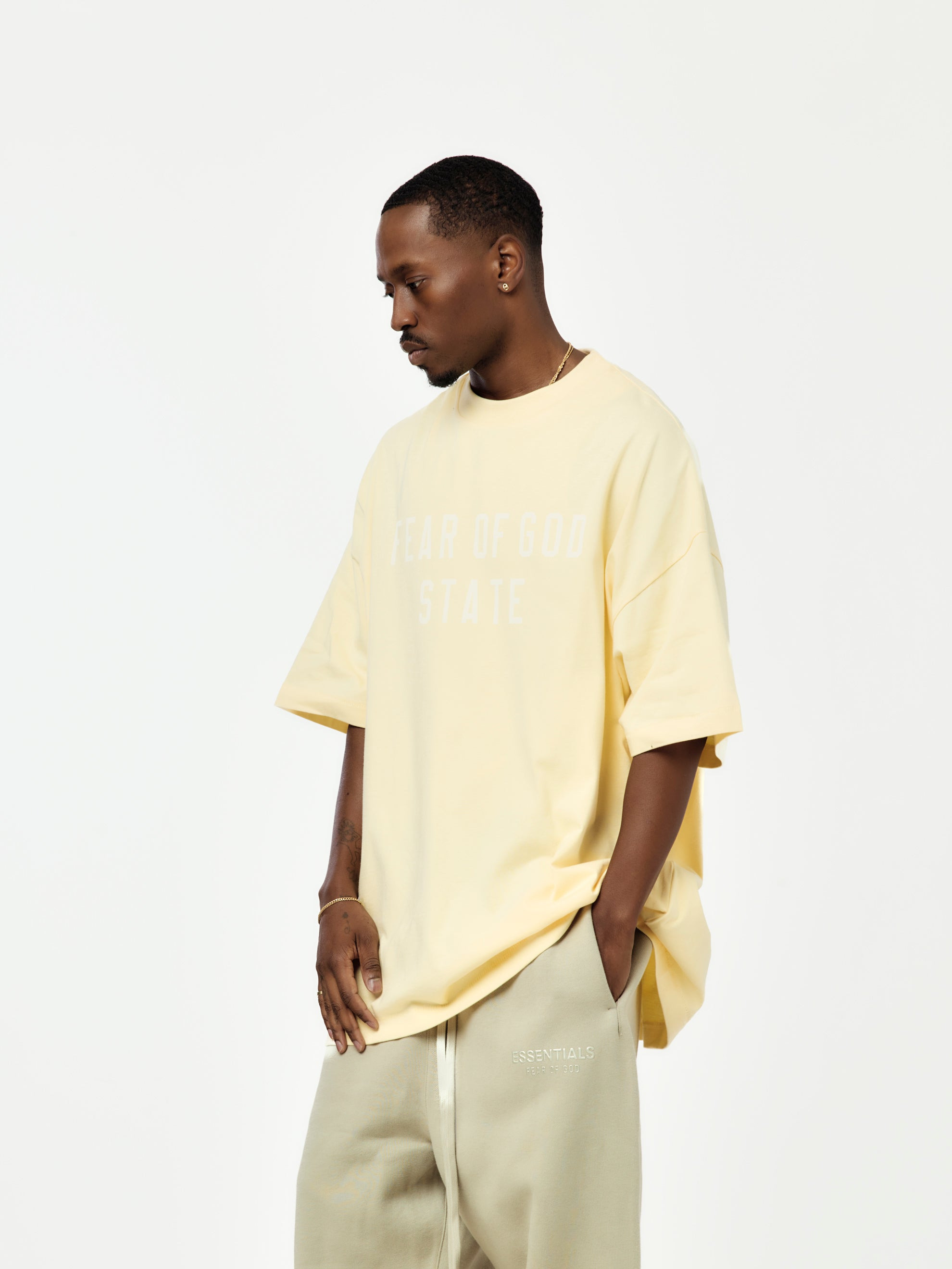 90'S FIT TEE (GARDEN YELLOW) - 2