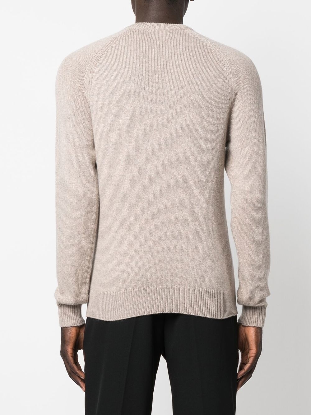 rib-knit cashmere sweater - 4