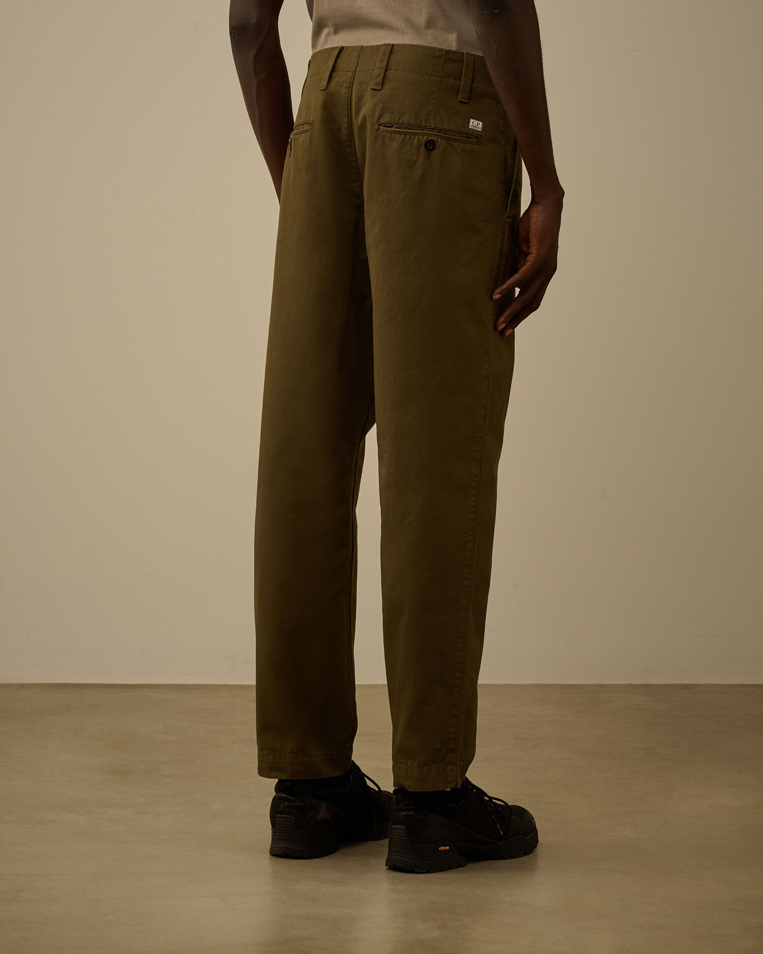 Cotton Gabardine Regular Chino Pants - 4