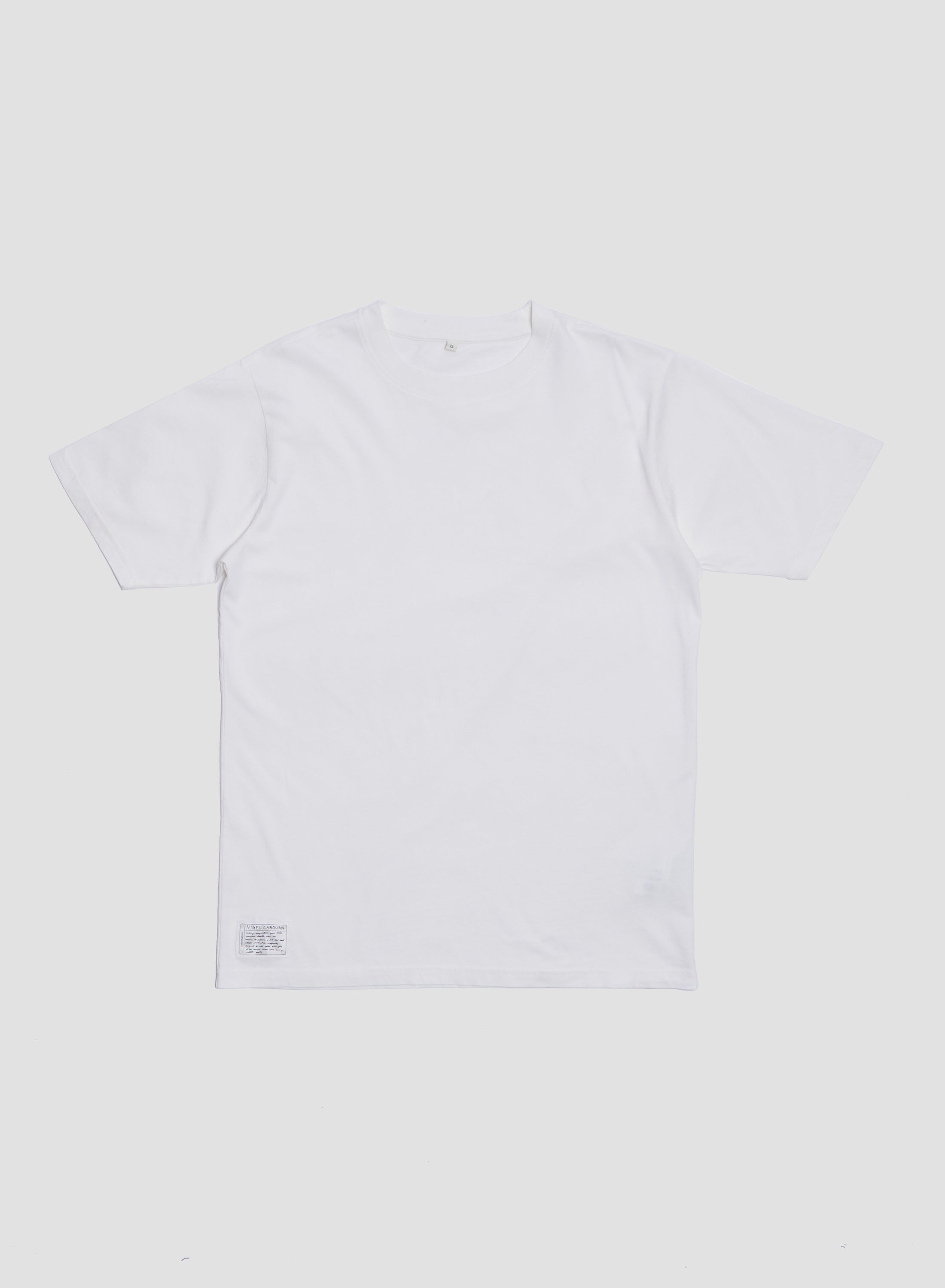 Classic Relaxed Fit Tee in White - 1