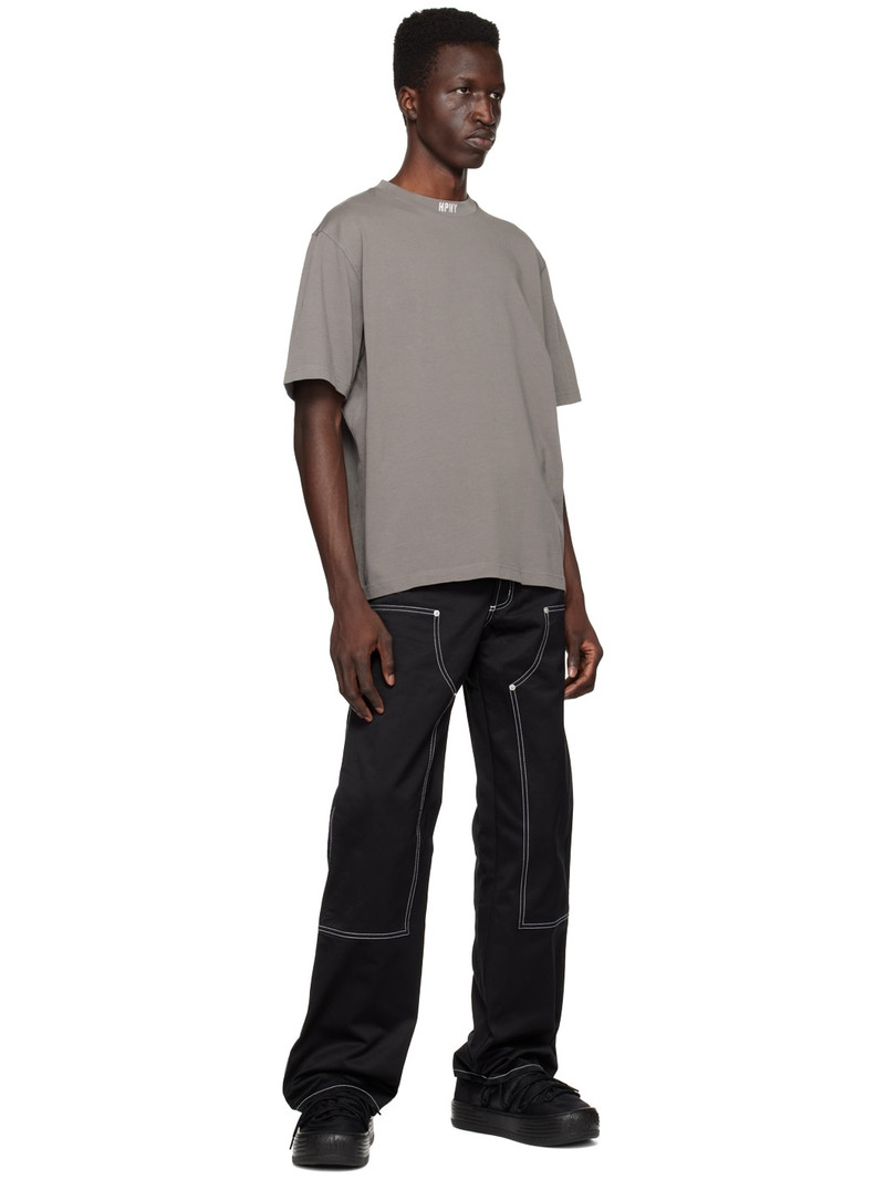 Heron Preston Gray HPNY T-Shirt outlook