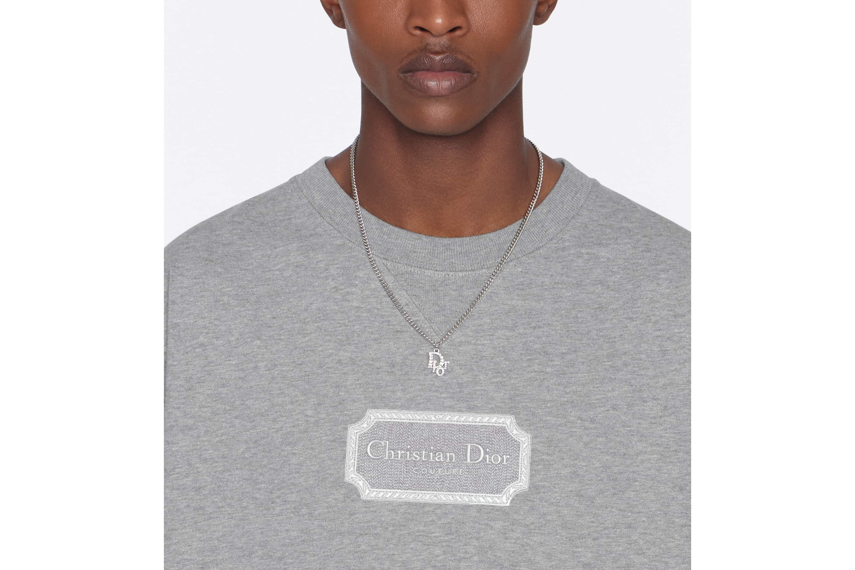 Dior Oblique Pendant Necklace - 4