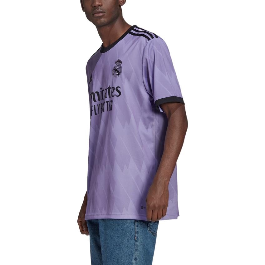 adidas Real Madrid 22/23 Away Jersey 'Light Purple' H18489 - 5