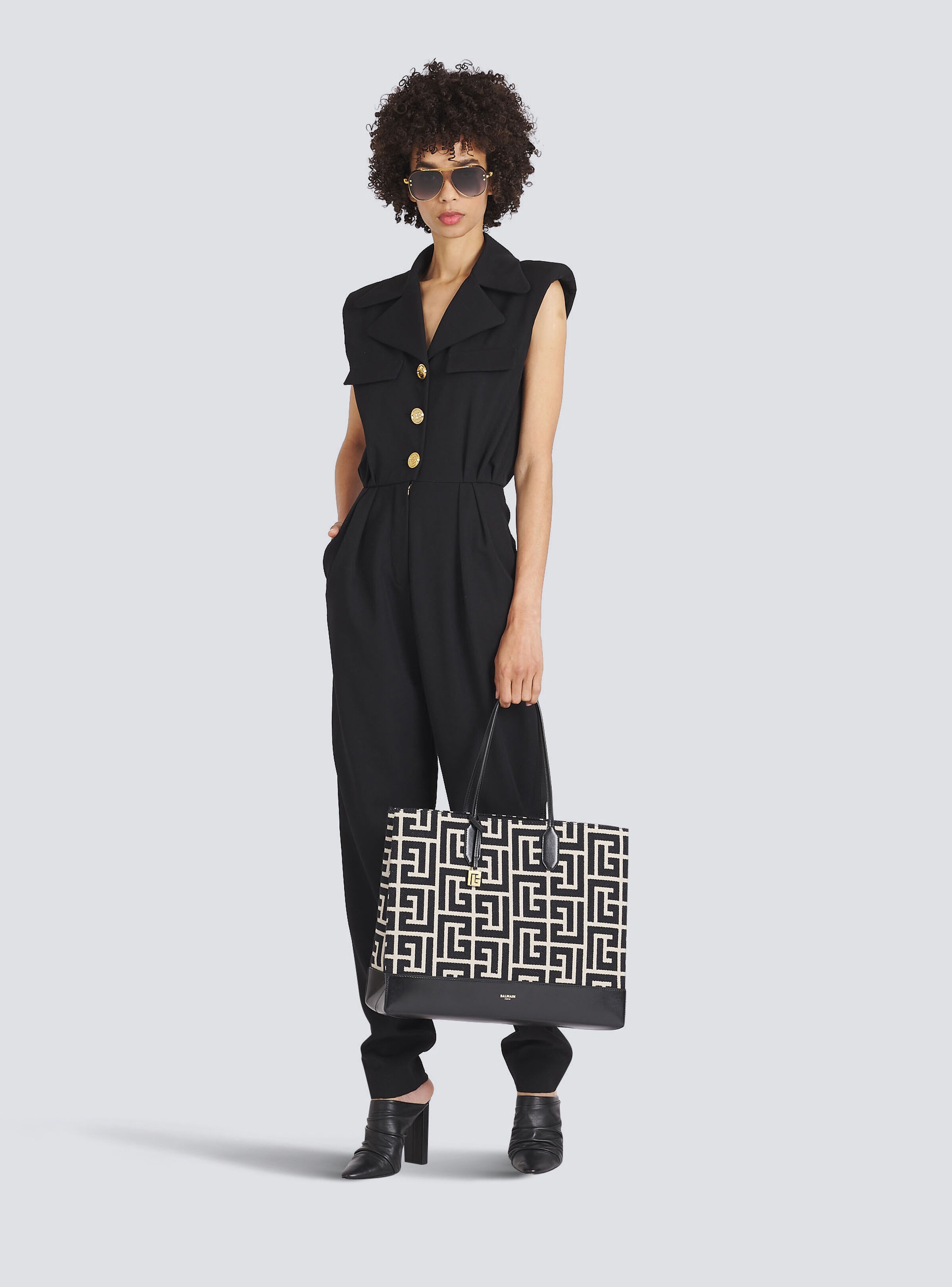 Wool jumpsuit - 2