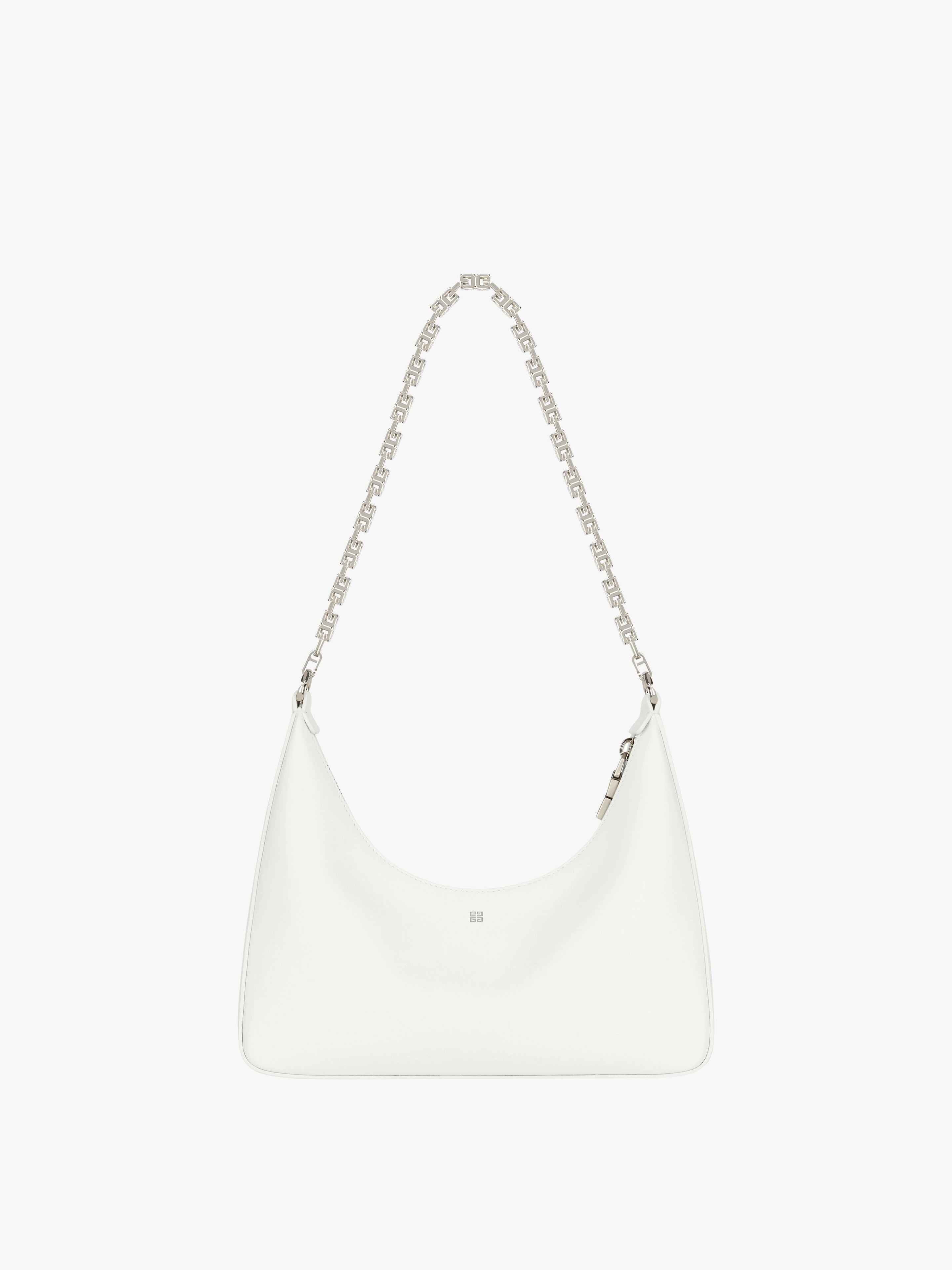 SMALL MOON CUT OUT BAG IN LEATHER - 4