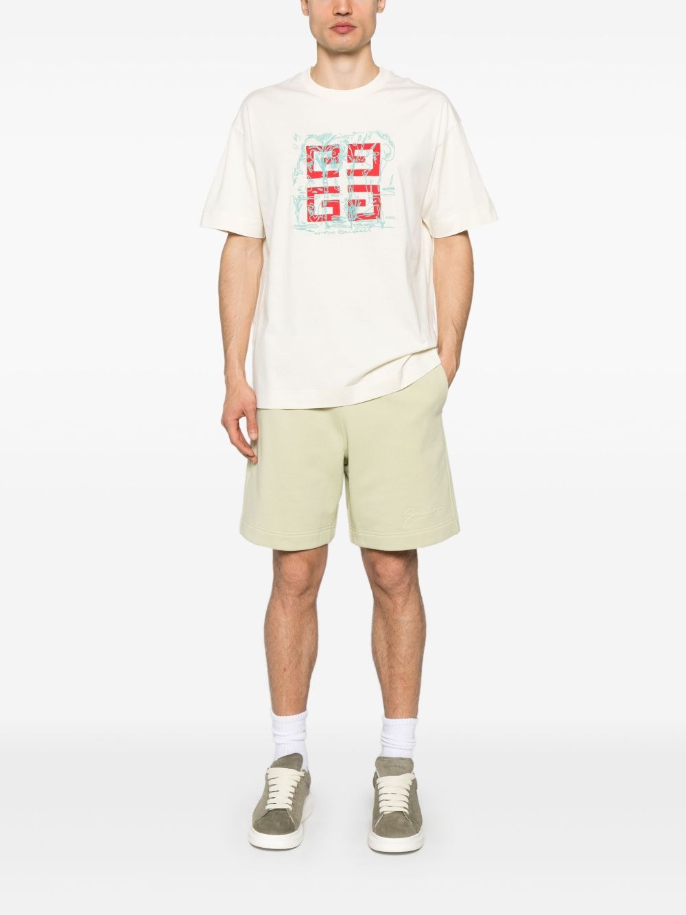 4G-print T-shirt - 2