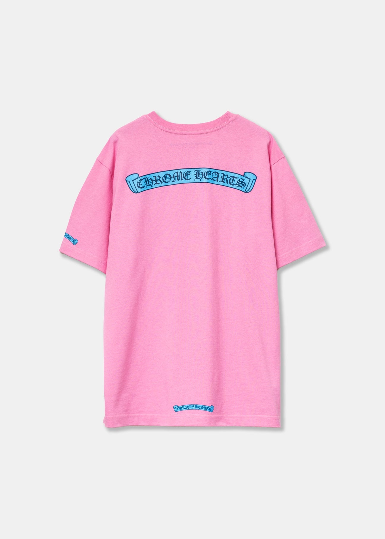 Pink Blue Scroll Tee - 2