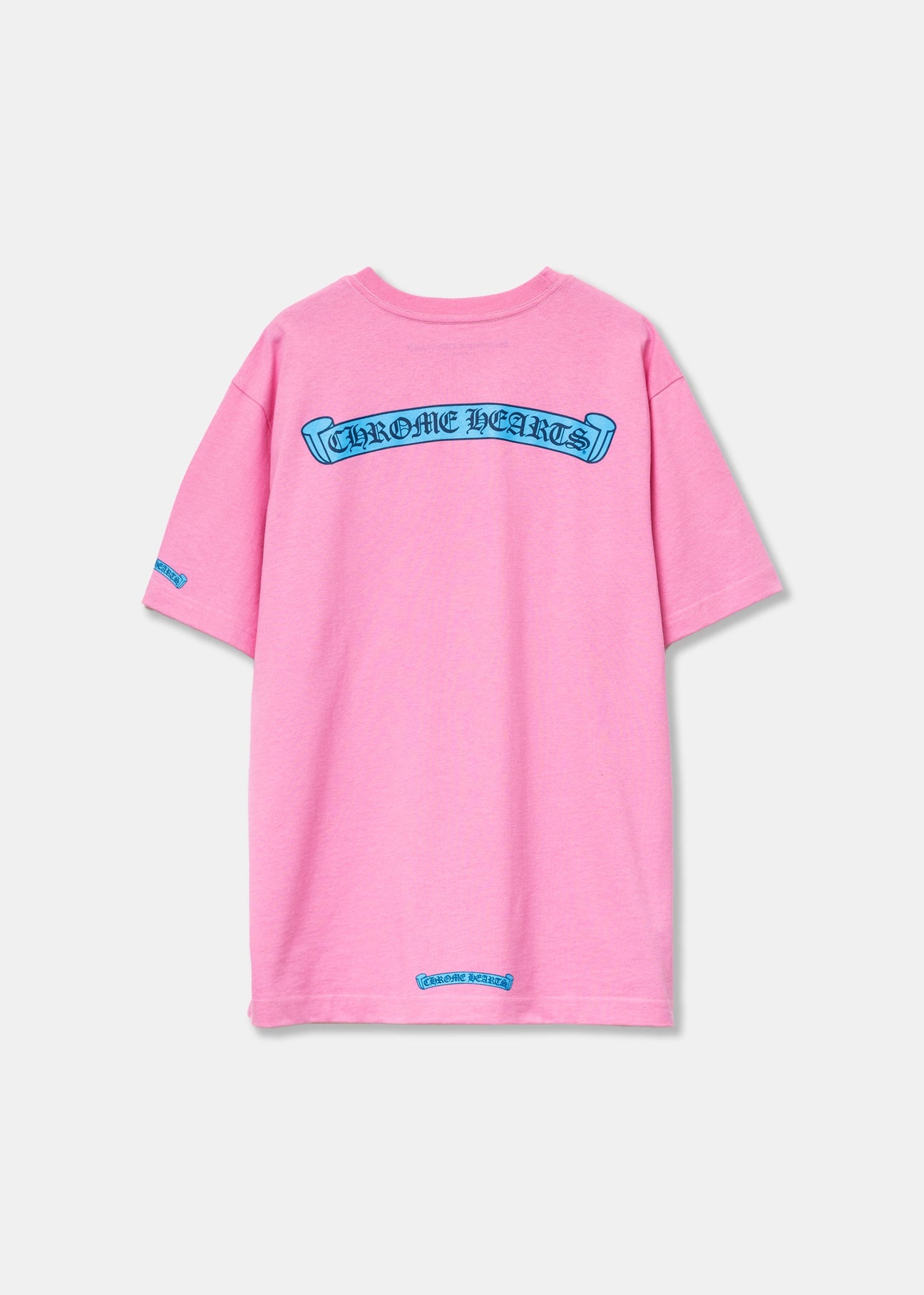 Pink Blue Scroll Tee - 2