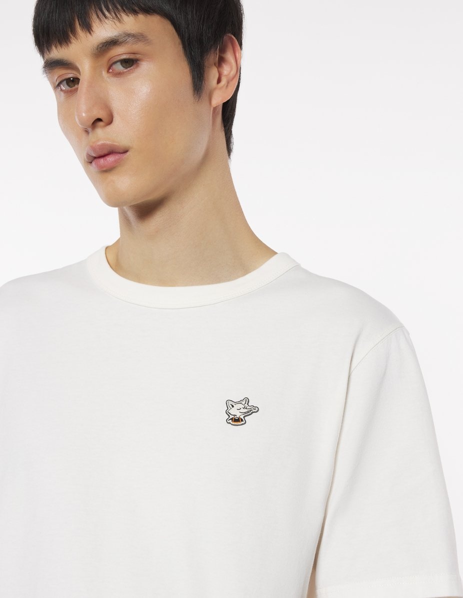 BARISTA FOX PATCH RELAX TEE-SHIRT - 4