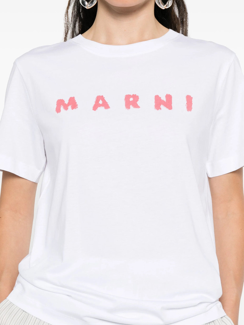 Marni Marni Logo-print T-shirt outlook