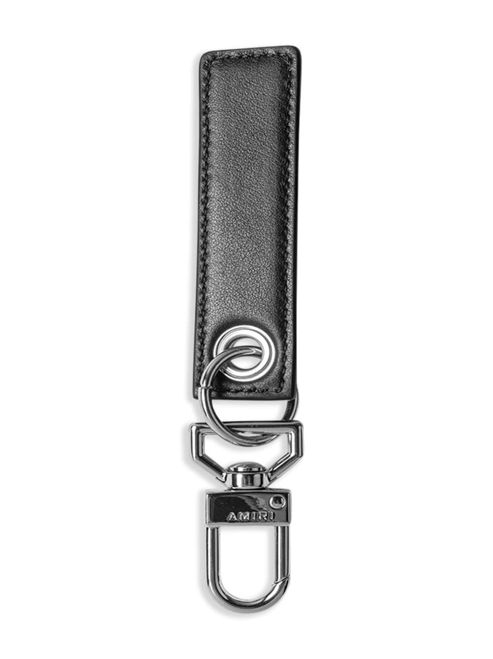 leather tag keychain - 2