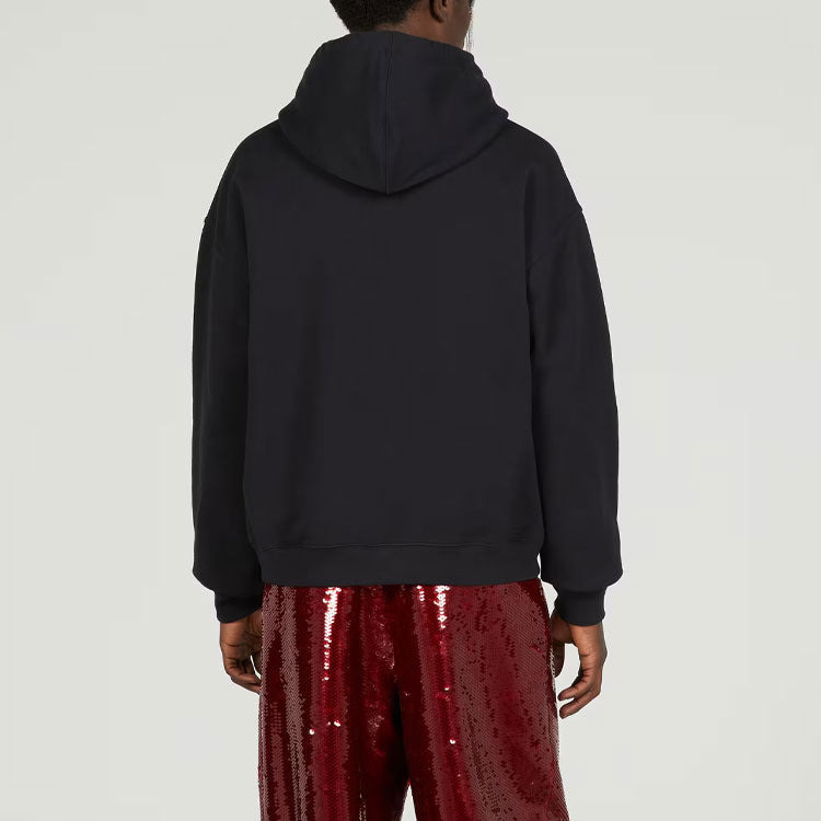 GUCCI Cotton Hoodie with Gucci Blade print 'Black' 700120-XJFL9-1152 - 4