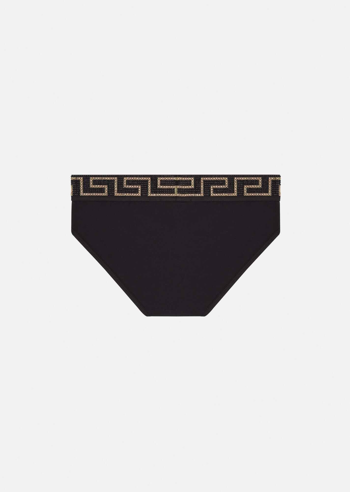 Crystal Greca Border Low Rise Briefs - 3