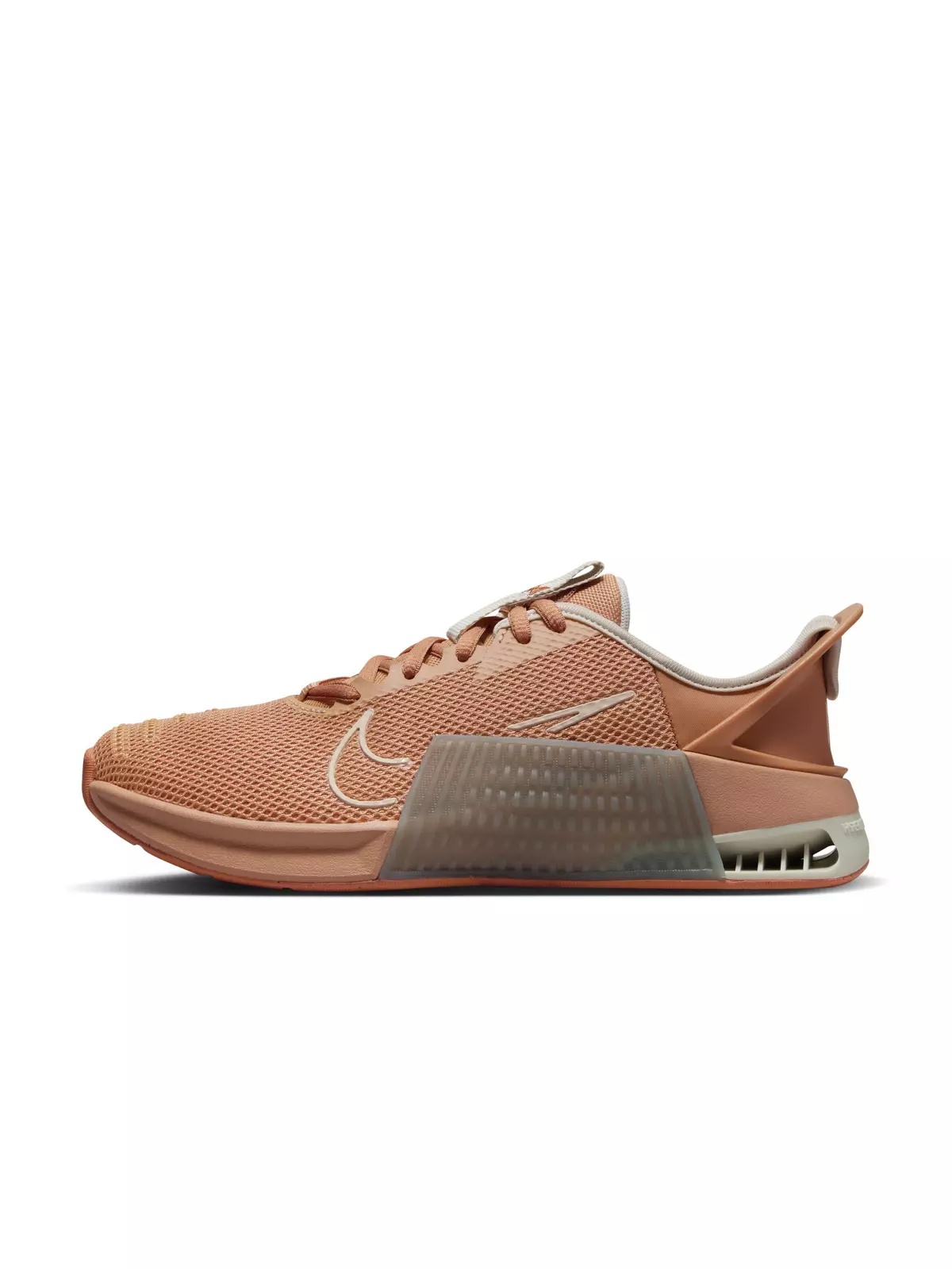 Metcon 9 FlyEase "Amber Brown/Guava Ice/Light Bone" Women's Training Shoe - 2