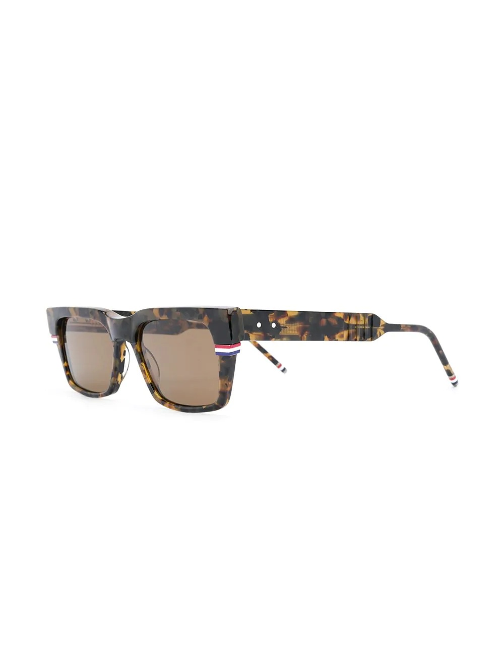 wrap-around rectangle sunglasses - 2