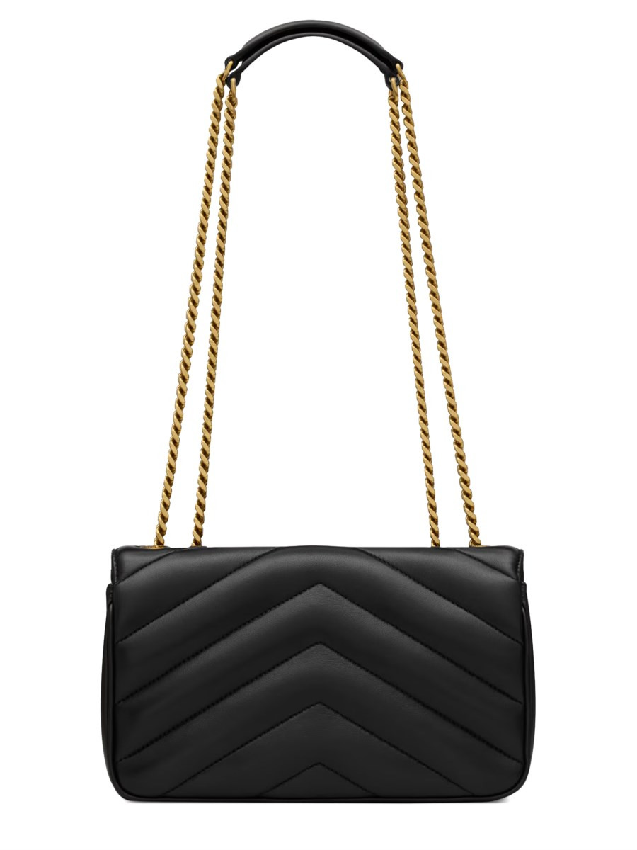 "LOULOU" SMALL QUILTED LAMBSKIN LEATHER - 2