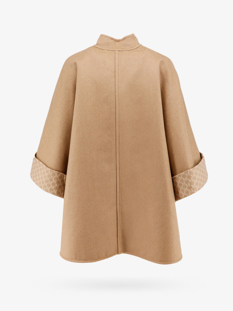 Max Mara Virgin Wool And Cashmere Cape Wih Pockets On The Front outlook