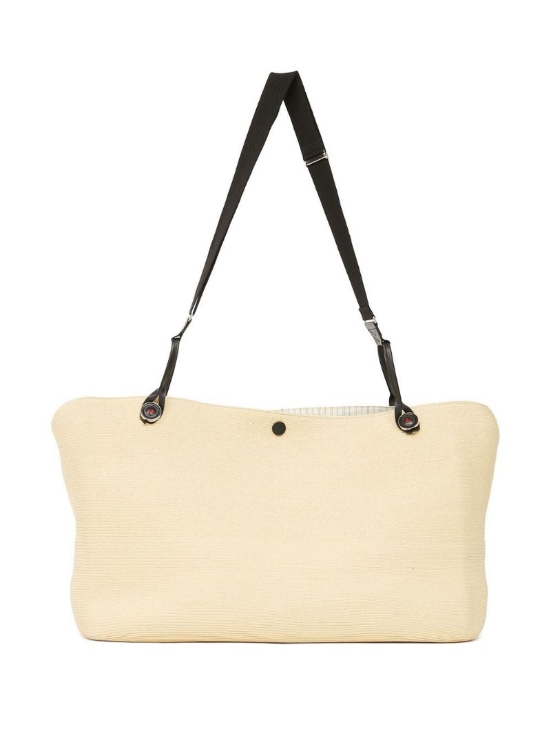 embossed logo-patch tote bag - 3