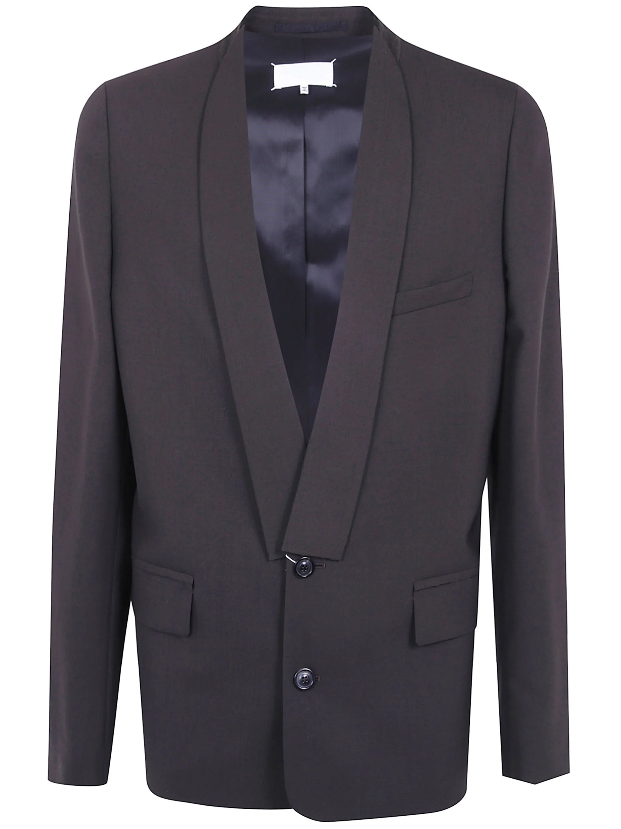 Blazer Minimal Collar "Mnimal Collar Blazer" - 1