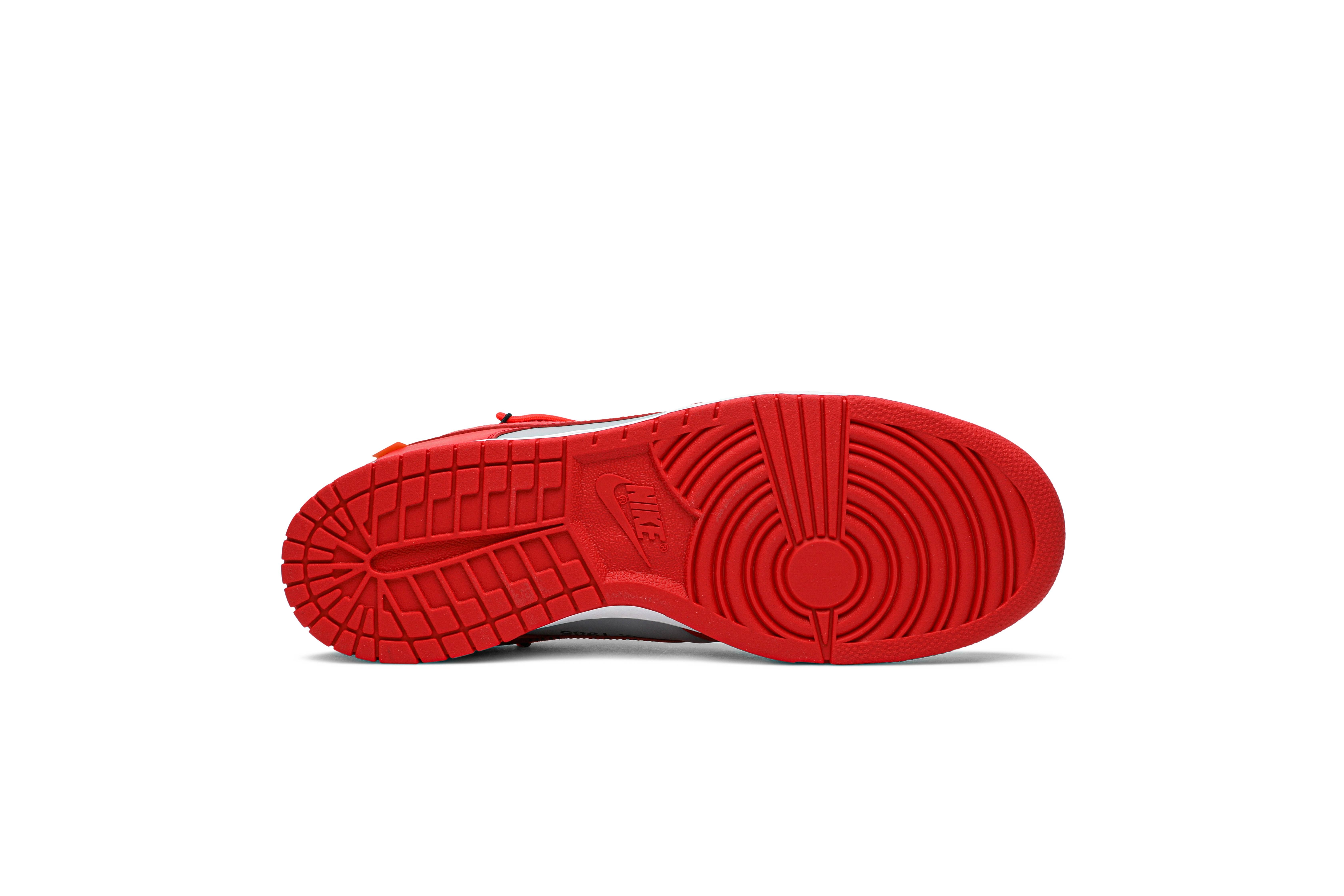 Off-White x Dunk Low 'University Red' - 4