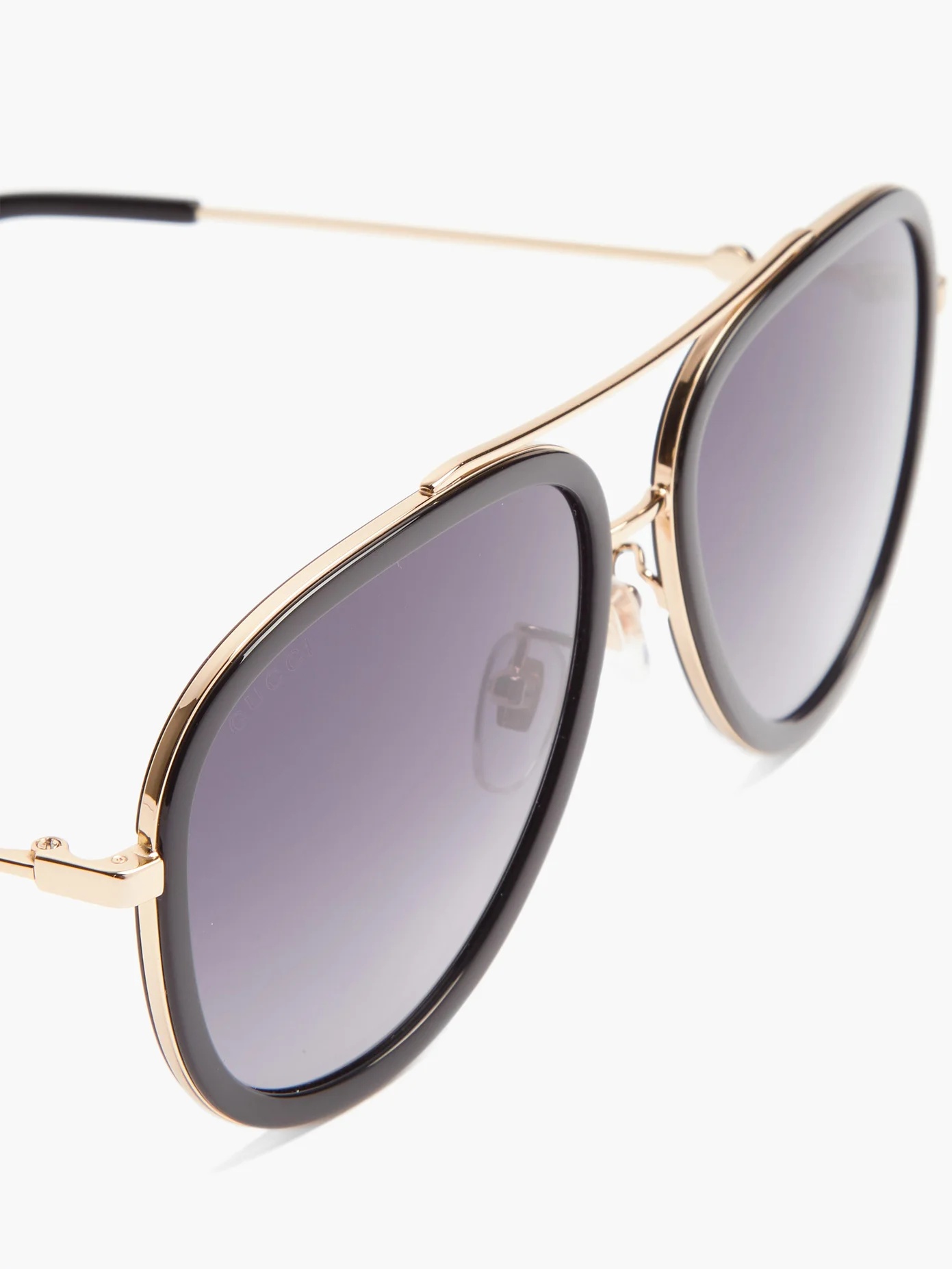 Aviator metal sunglasses - 2