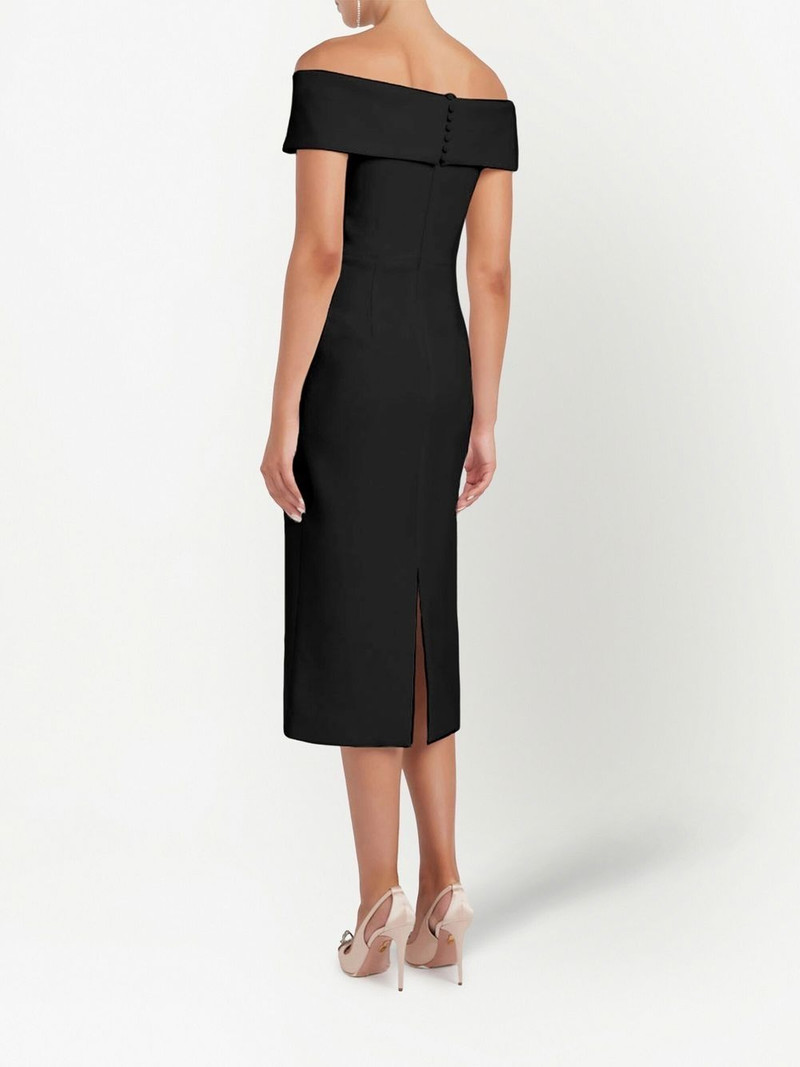 Amore off-shoulder midi dress 4