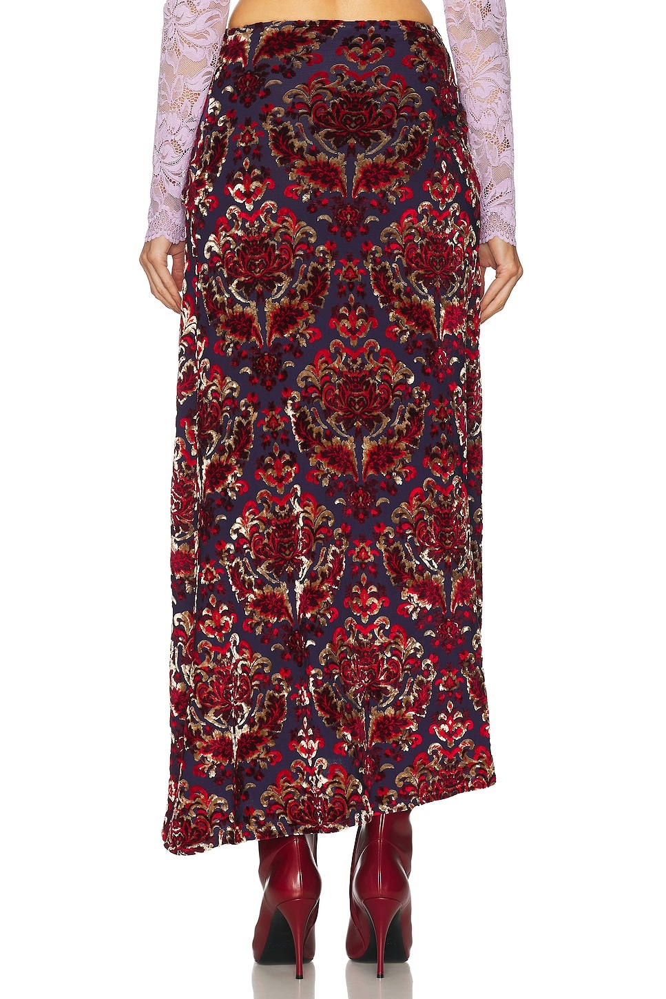 Velour Skirt - 4