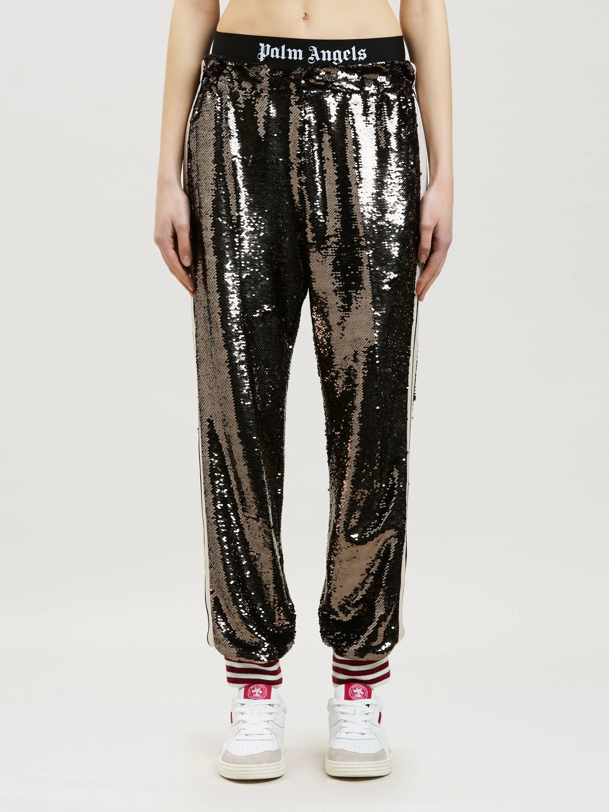 SEQUINS TRACK PANTS - 3