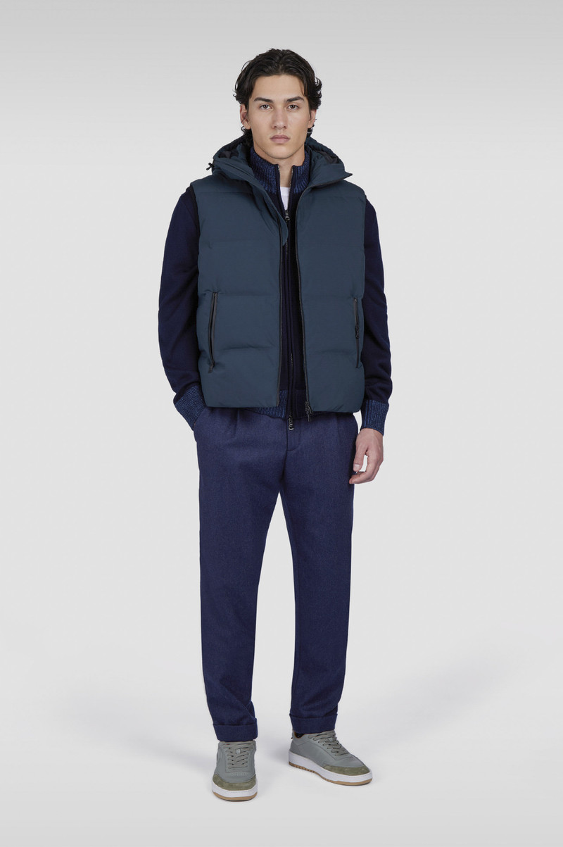 Paul & Shark SOFT COOL TOUCH WOOL SWEATER WITH ZIP CLOSURE outlook